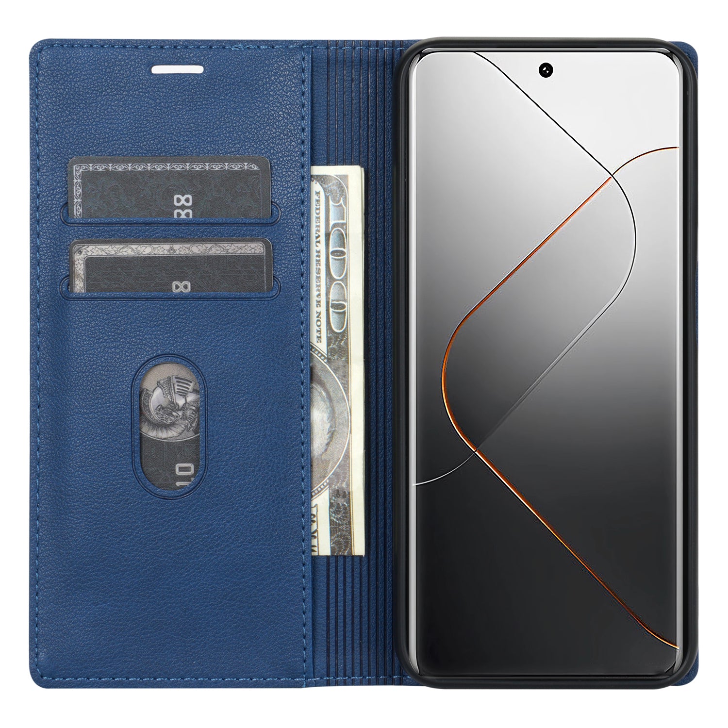 BKS-001 For Xiaomi Redmi Note 13 5G Case Drop-resistant Leather Cover with Magnetic Closure BKS-001 For Xiaomi Redmi Note 13 5G Case Drop-resistant Leather Cover with Magnetic Closure